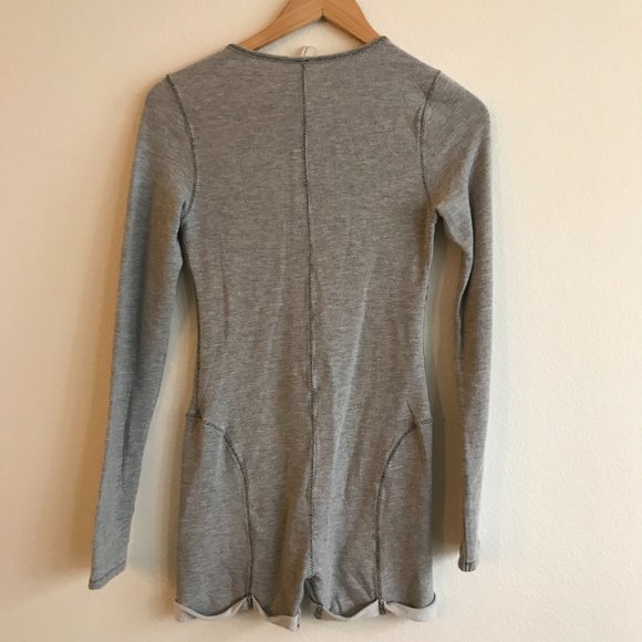 FP Free People Movement Soft Jersey Bodysuit Romper Size S Small - Picture 2 of 8